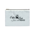 Coffee and Cake Cosmetic Bag (Medium)