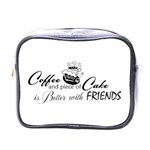 Coffee and Cake Mini Toiletries Bag (One Side)