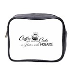 Coffee and Cake Mini Toiletries Bag (Two Sides)