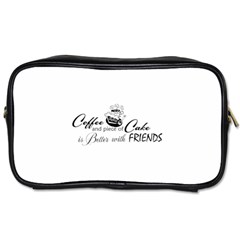 Coffee and Cake Toiletries Bag (Two Sides) from ArtsNow.com Front