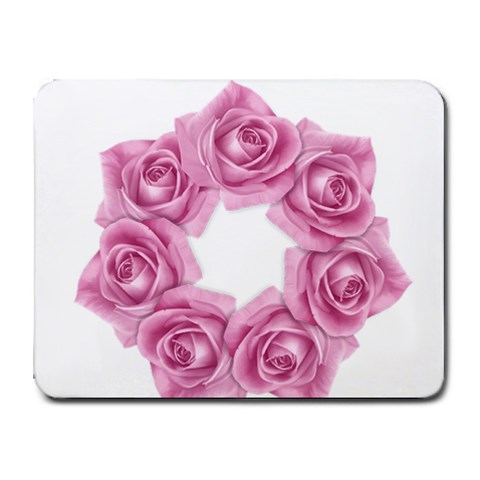 Pink Roses Small Mousepad from ArtsNow.com Front