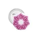 Pink Roses 1.75  Button