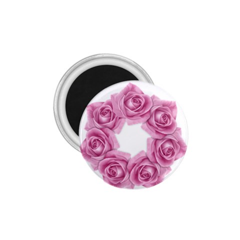 Pink Roses 1.75  Magnet from ArtsNow.com Front