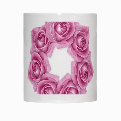 Pink Roses White Mug from ArtsNow.com Center