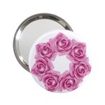 Pink Roses 2.25  Handbag Mirror