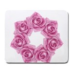 Pink Roses Large Mousepad