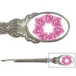 Pink Roses Letter Opener