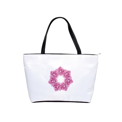 Pink Roses Classic Shoulder Handbag from ArtsNow.com Front