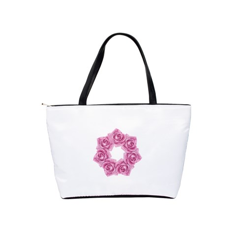 Pink Roses Classic Shoulder Handbag from ArtsNow.com Back