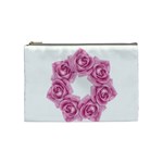 Pink Roses Cosmetic Bag (Medium)