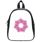 Pink Roses School Bag (Small)