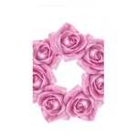 Pink Roses Memory Card Reader (Rectangular)