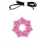 Pink Roses Shoulder Sling Bag