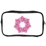 Pink Roses Toiletries Bag (Two Sides)