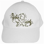 Decorative Vine White Cap