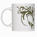 Decorative Vine White Mug