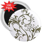 Decorative Vine 3  Magnet (100 pack)