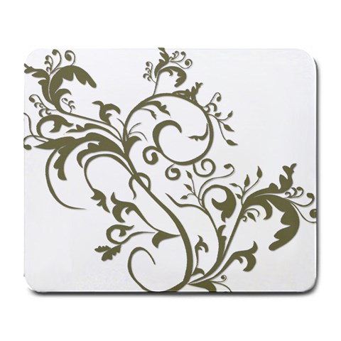 Decorative Vine Large Mousepad from ArtsNow.com Front