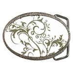 Decorative Vine Belt Buckle