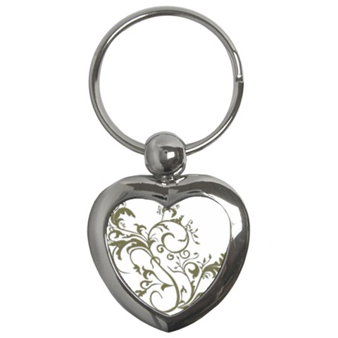 Decorative Vine Key Chain (Heart) from ArtsNow.com Front