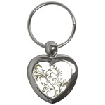 Decorative Vine Key Chain (Heart)