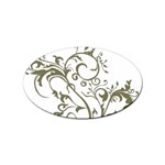 Decorative Vine Sticker (Oval)