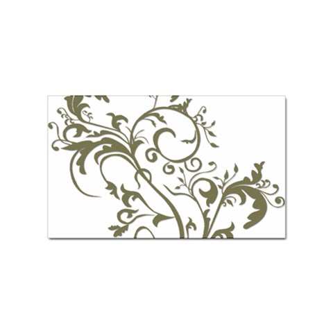 Decorative Vine Sticker (Rectangular) from ArtsNow.com Front