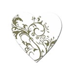 Decorative Vine Magnet (Heart)