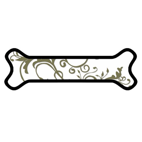 Decorative Vine Magnet (Dog Bone) from ArtsNow.com Front