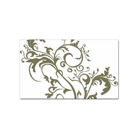 Decorative Vine Sticker Rectangular (100 pack) from ArtsNow.com Front