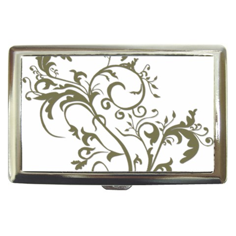 Decorative Vine Cigarette Money Case from ArtsNow.com Front