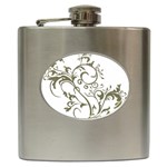 Decorative Vine Hip Flask (6 oz)