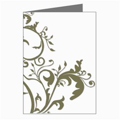 Decorative Vine Greeting Card from ArtsNow.com Left