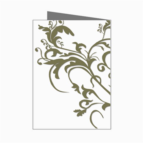 Decorative Vine Mini Greeting Card from ArtsNow.com Right