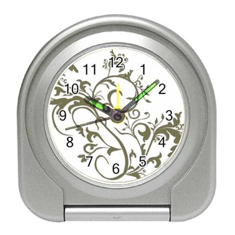 Decorative Vine Travel Alarm Clock from ArtsNow.com Front