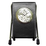 Decorative Vine Pen Holder Desk Clock