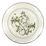 Decorative Vine Porcelain Plate