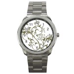 Decorative Vine Sport Metal Watch