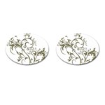 Decorative Vine Cufflinks (Oval)