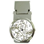 Decorative Vine Money Clip Watch