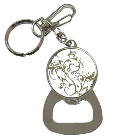 Decorative Vine Bottle Opener Key Chain from ArtsNow.com Front