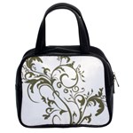 Decorative Vine Classic Handbag (Two Sides)