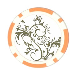 Decorative Vine Poker Chip Card Guard (10 pack) from ArtsNow.com Back