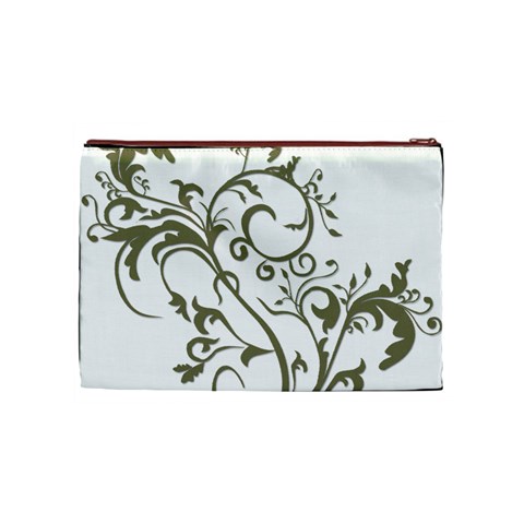 Decorative Vine Cosmetic Bag (Medium) from ArtsNow.com Front