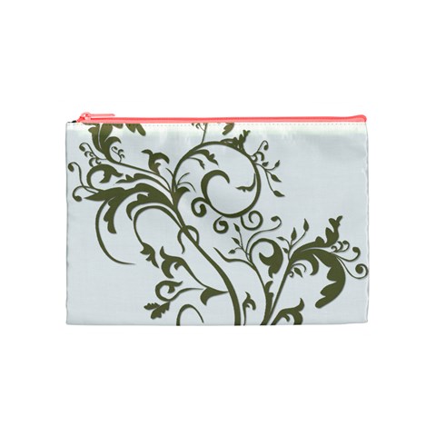 Decorative Vine Cosmetic Bag (Medium) from ArtsNow.com Front