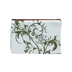 Decorative Vine Cosmetic Bag (Medium) from ArtsNow.com Front