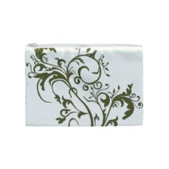 Decorative Vine Cosmetic Bag (Medium) from ArtsNow.com Front