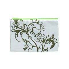 Decorative Vine Cosmetic Bag (Medium) from ArtsNow.com Front