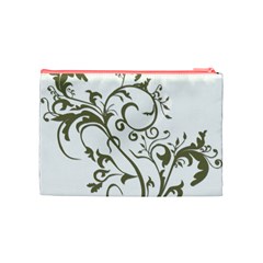 Decorative Vine Cosmetic Bag (Medium) from ArtsNow.com Back