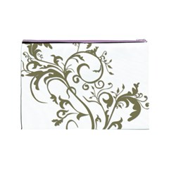 Decorative Vine Cosmetic Bag (Large) from ArtsNow.com Back